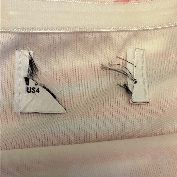 Princess Polly Strapless Dress in Pink and White Stripes - Picture 10 of 10